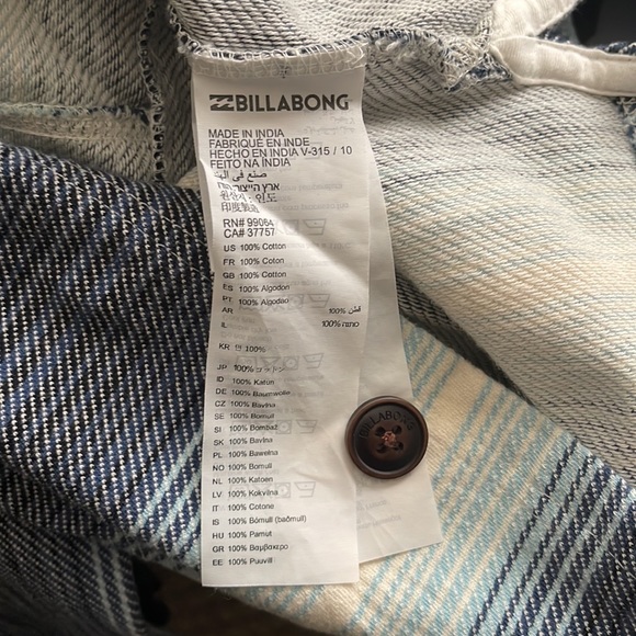 Billabong Sz M Rancho Pullover MIDNIGHT - Picture 10 of 14